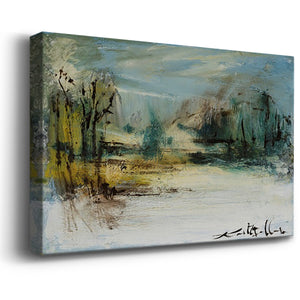 Wintery Horizon II Premium Gallery Wrapped Canvas - Ready to Hang