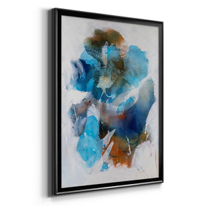 Misty Blue II Premium Framed Print - Ready to Hang