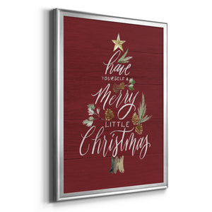 Merry Little Christmas Premium Framed Print - Ready to Hang