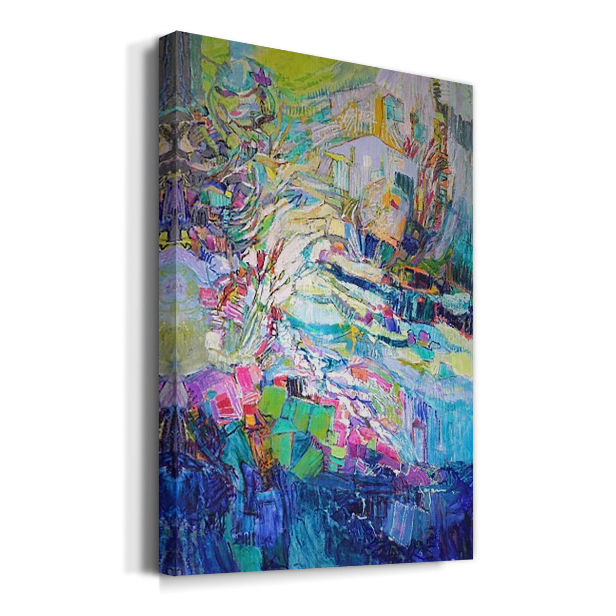 Gathering up the Goddess III Premium Gallery Wrapped Canvas - Ready to Hang