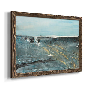 Flow of Love in Ocean II-Premium Framed Canvas - Ready to Hang