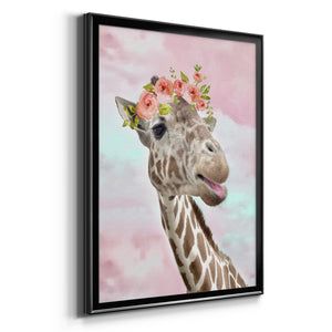 Floral Fun I Premium Framed Print - Ready to Hang