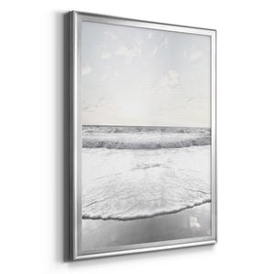 Serene Shore Premium Framed Print - Ready to Hang