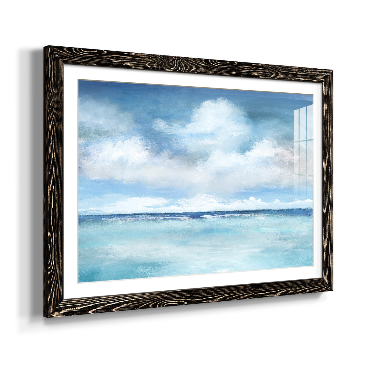 Caribbean Clouds-Premium Framed Print - Ready to Hang
