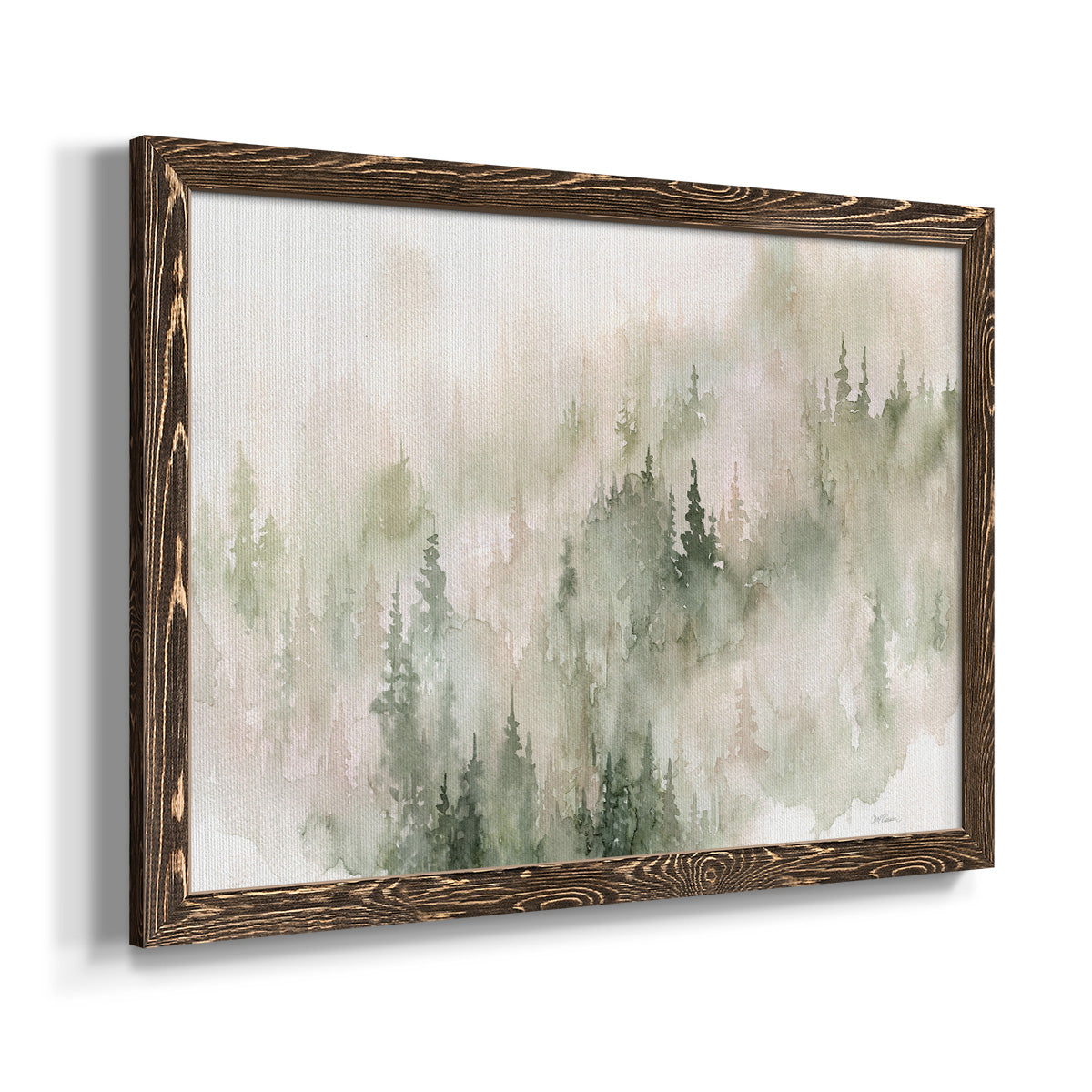 Misty Mountain Sides-Premium Framed Canvas - Ready to Hang