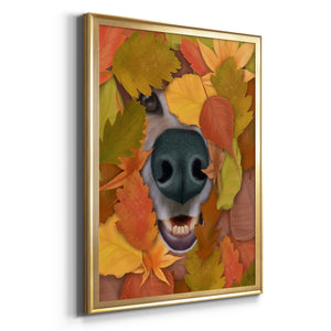 Sniffing Out Autumn Premium Framed Print - Ready to Hang