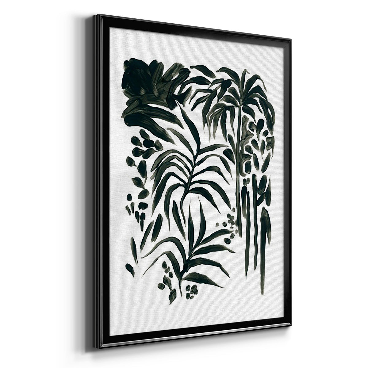 Ink Jungle I Premium Framed Print - Ready to Hang