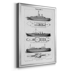 Industrial Ship Premium Framed Print - Ready to Hang