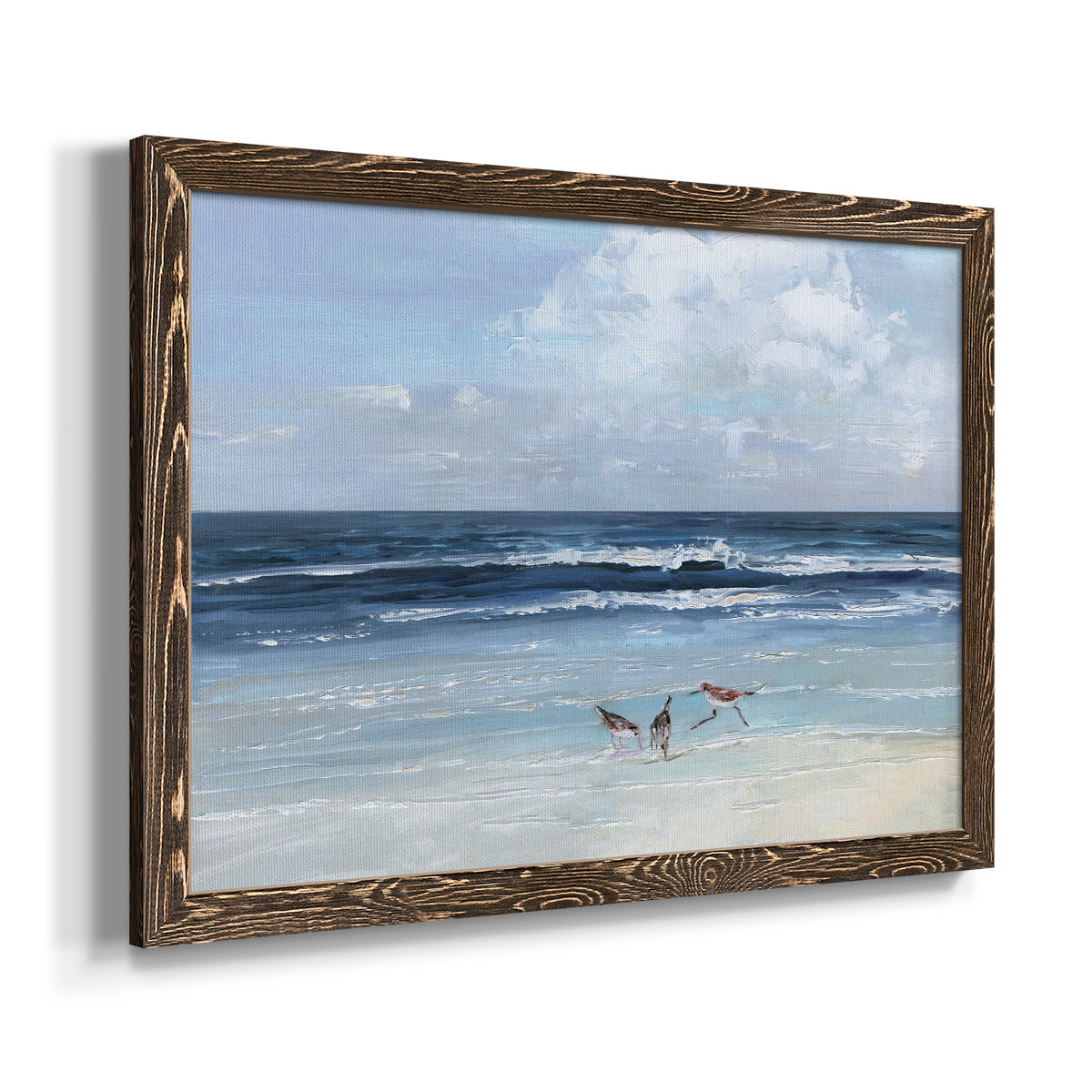 Beach Trio-Premium Framed Canvas - Ready to Hang