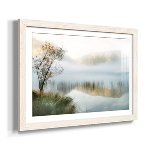 Golden Mirror of October-Premium Framed Print - Ready to Hang
