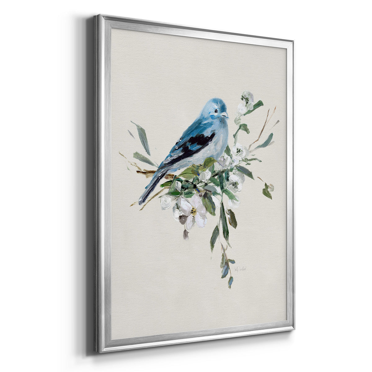 Bluebird Happy I Premium Framed Print - Ready to Hang