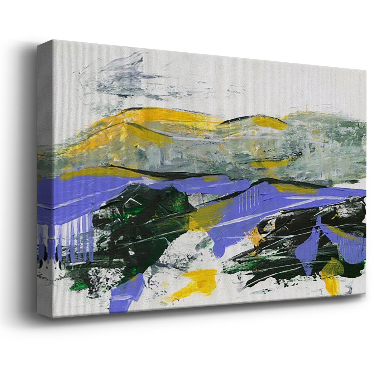 Silent Mountain IV Premium Gallery Wrapped Canvas - Ready to Hang