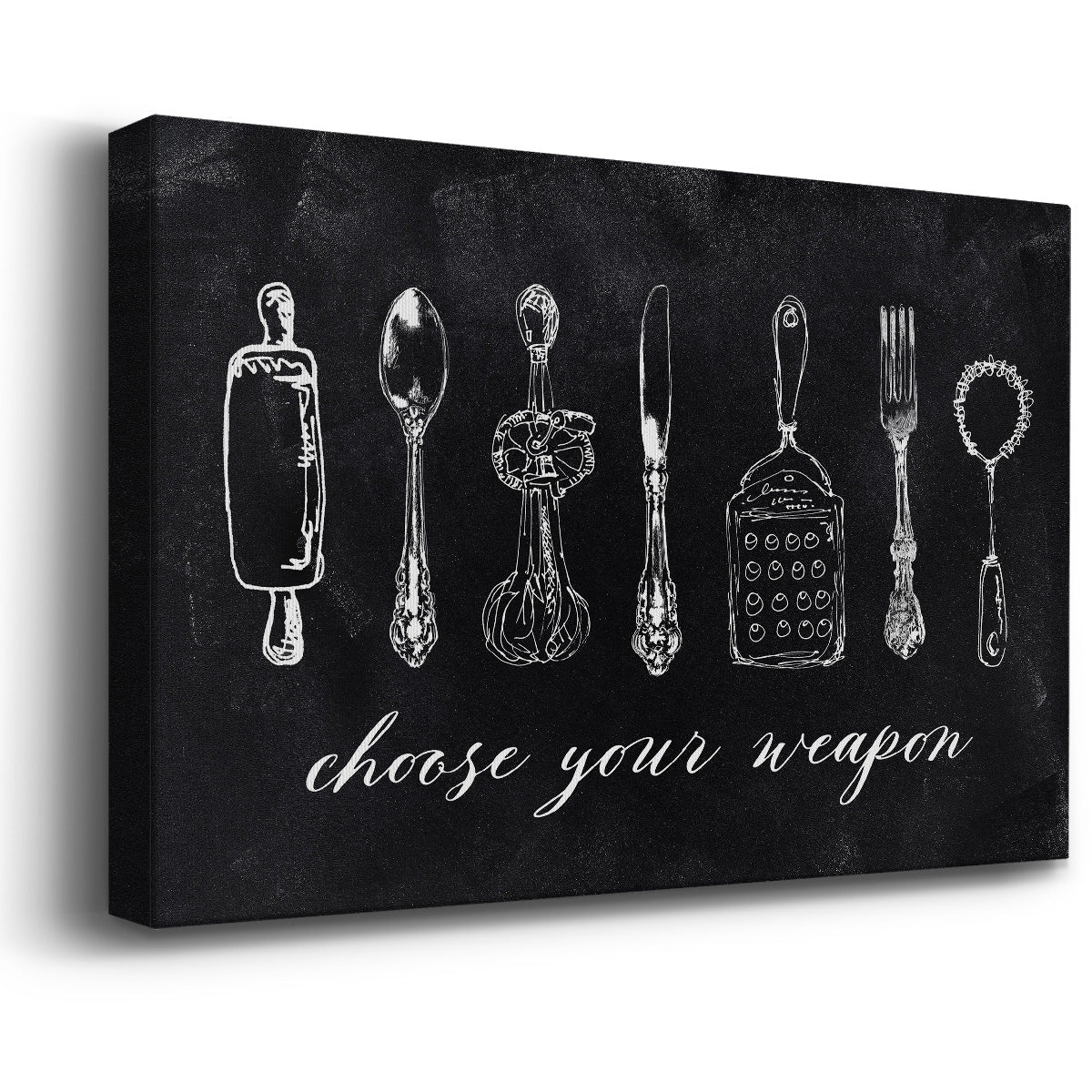 Choose Your Weapon Premium Gallery Wrapped Canvas - Ready to Hang