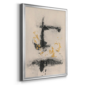 Charcoal Remnants II Premium Framed Print - Ready to Hang