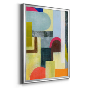 City of Rainbows I Premium Framed Print - Ready to Hang