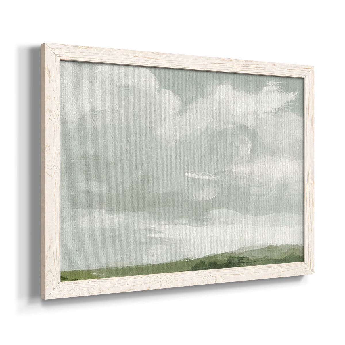Gray Stone Sky III-Premium Framed Canvas - Ready to Hang