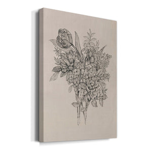 Floral Bouquet I Premium Gallery Wrapped Canvas - Ready to Hang