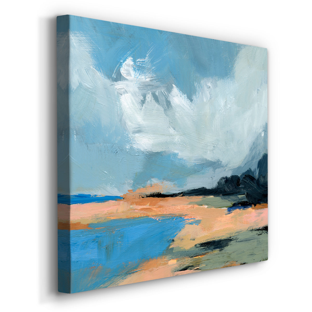 Blue Inlet II-Premium Gallery Wrapped Canvas - Ready to Hang