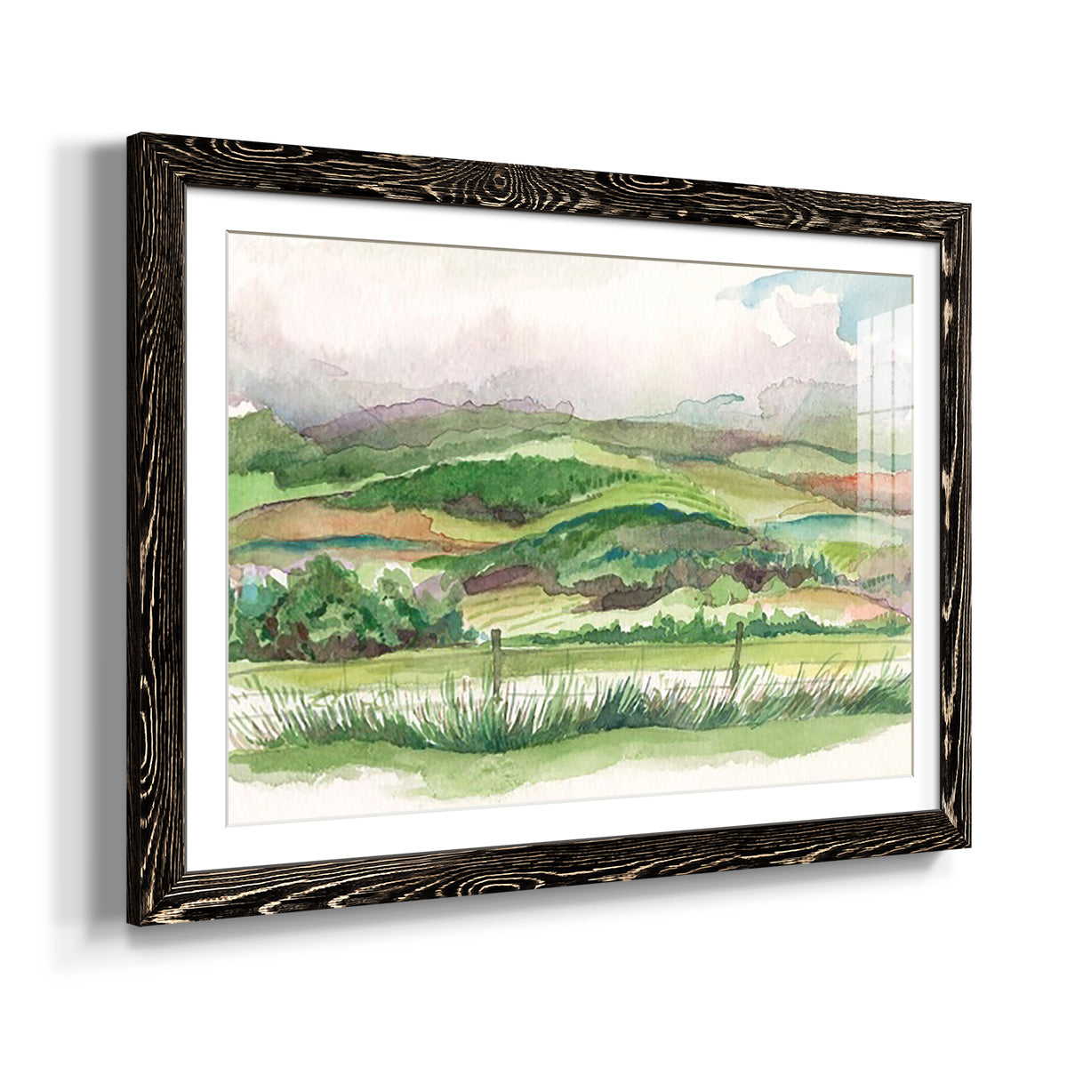 Bennachie Rain I-Premium Framed Print - Ready to Hang