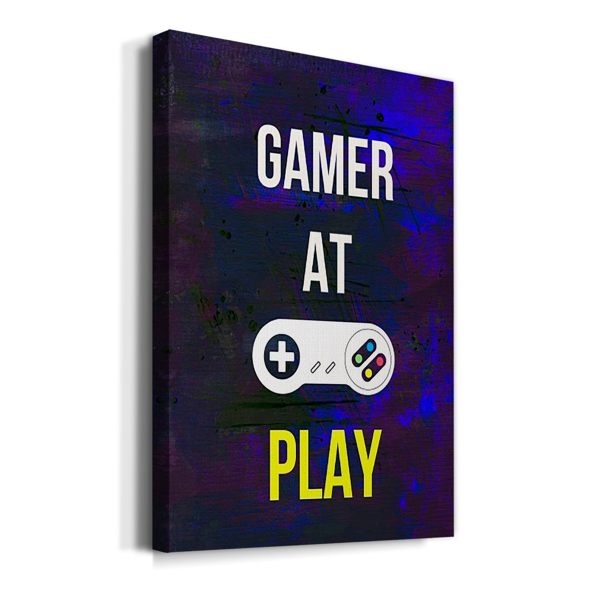 Gamer at Play VI Premium Gallery Wrapped Canvas - Ready to Hang