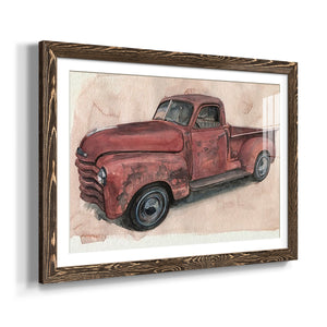Antique Pickup I-Premium Framed Print - Ready to Hang
