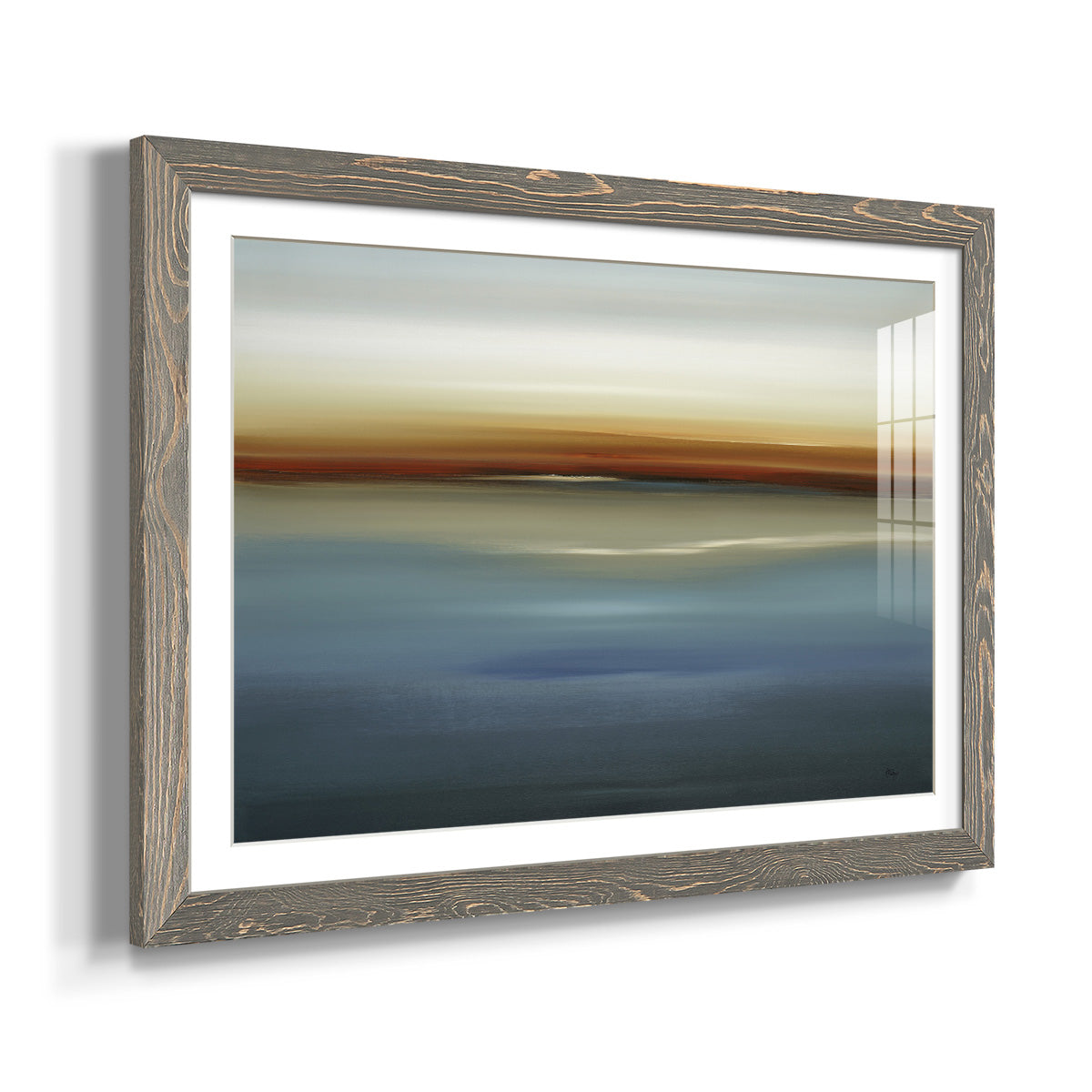 Beside the Blue II-Premium Framed Print - Ready to Hang