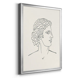 Greek Busts I Premium Framed Print - Ready to Hang