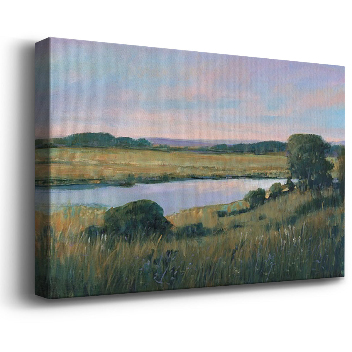 Spring Marsh II Premium Gallery Wrapped Canvas - Ready to Hang