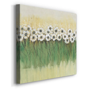 Rows of Flowers II-Premium Gallery Wrapped Canvas - Ready to Hang
