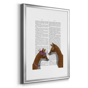 Fox Lovers Premium Framed Print - Ready to Hang