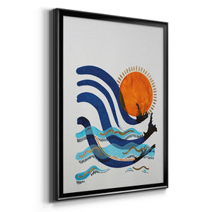 What a Way to Spend the Day Premium Framed Print - Ready to Hang