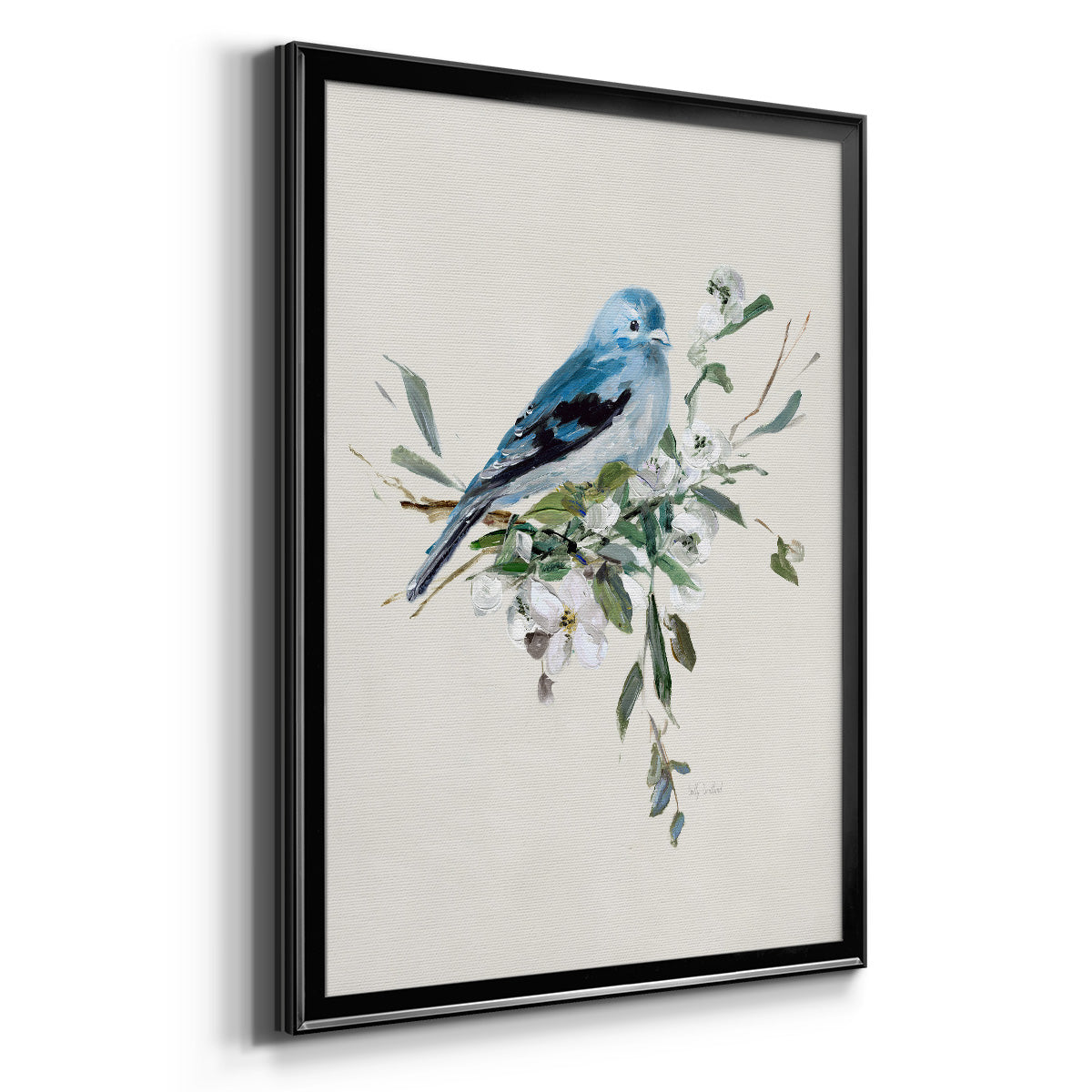 Bluebird Happy I Premium Framed Print - Ready to Hang