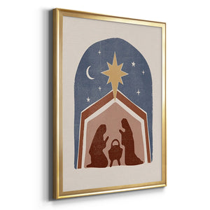 Boho Nativity I Premium Framed Print - Ready to Hang