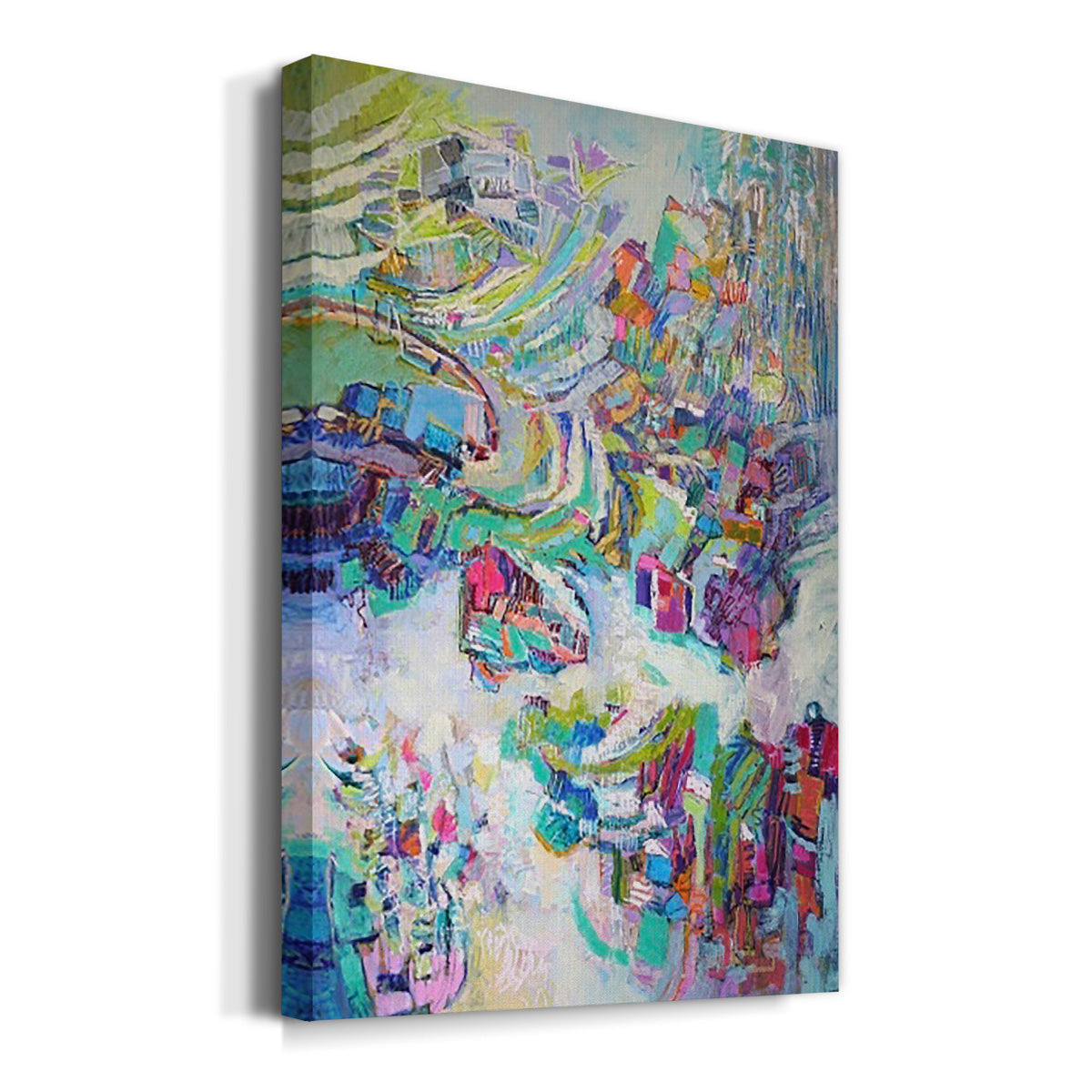 Gathering up the Goddess II Premium Gallery Wrapped Canvas - Ready to Hang