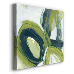 Verdigris Motion I-Premium Gallery Wrapped Canvas - Ready to Hang