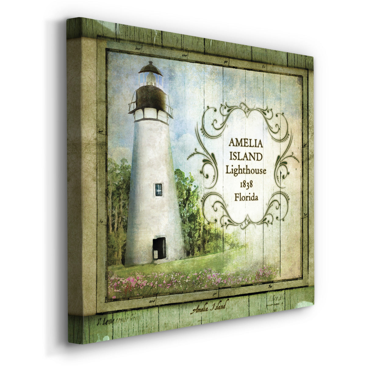 Florida Lighthouse I-Premium Gallery Wrapped Canvas - Ready to Hang