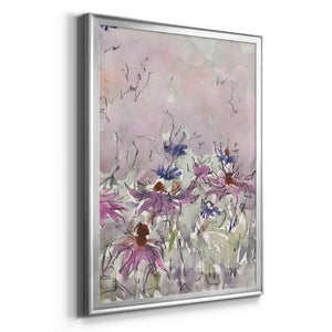 Floral Entertainment I Premium Framed Print - Ready to Hang