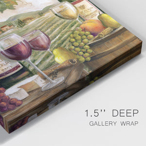 Country Red and White - Canvas Art Print