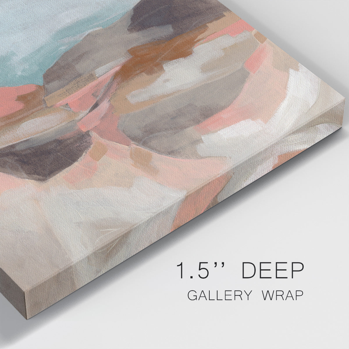 Tectonic Plateau II-Premium Gallery Wrapped Canvas - Ready to Hang