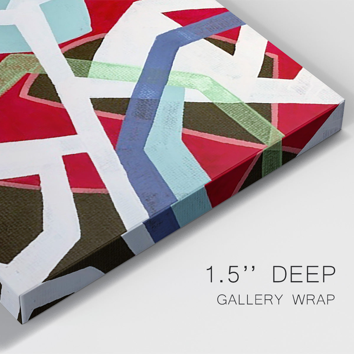 Magnetic Color II Premium Gallery Wrapped Canvas - Ready to Hang