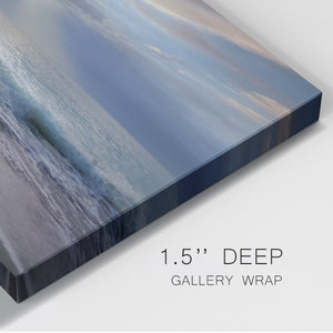 Aqua Blue Morning Premium Gallery Wrapped Canvas - Ready to Hang