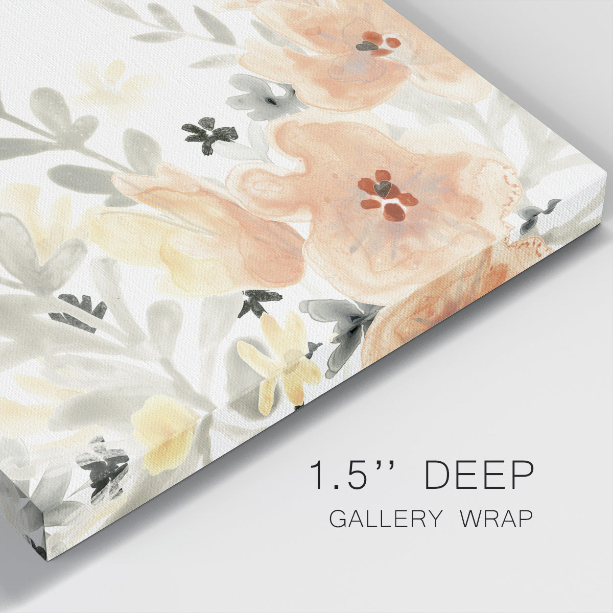 Blush Garden IV-Premium Gallery Wrapped Canvas - Ready to Hang