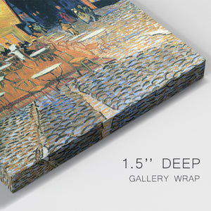 CafÃ© Terrace at Night - Canvas Art Print