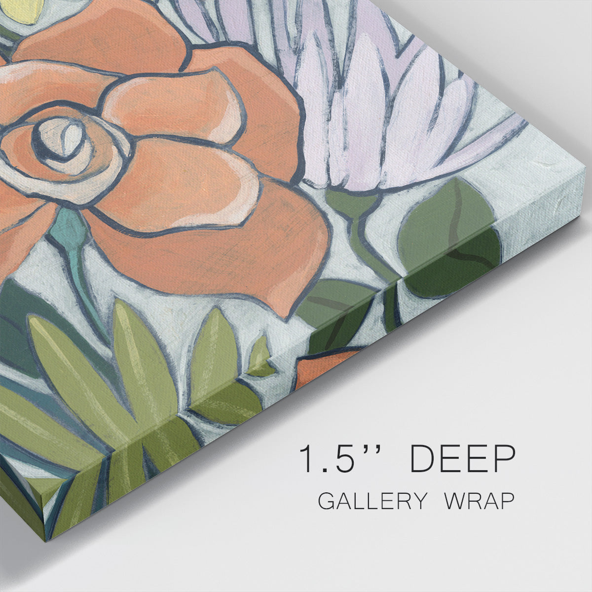 Window Box Garden II-Premium Gallery Wrapped Canvas - Ready to Hang