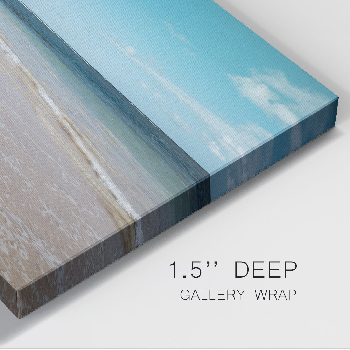 Sugar Sand Beach Premium Gallery Wrapped Canvas - Ready to Hang