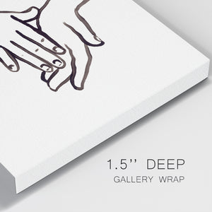 Hand Study III-Premium Gallery Wrapped Canvas - Ready to Hang