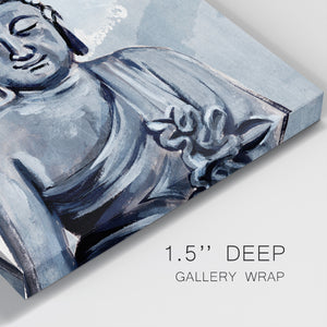 Awaken in Blue IV-Premium Gallery Wrapped Canvas - Ready to Hang