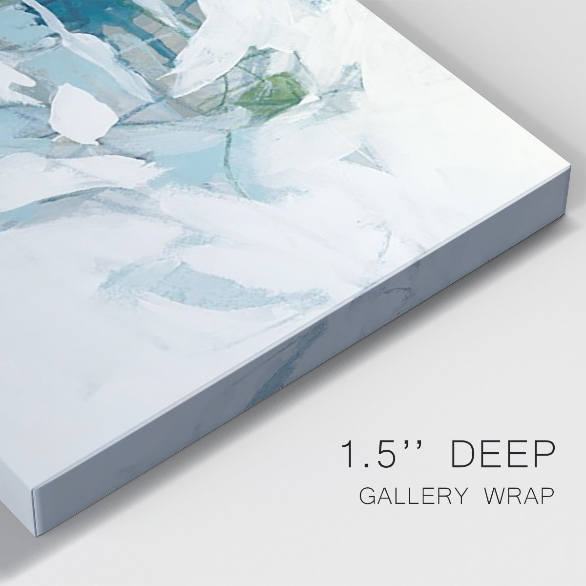 Ice Cavern III Premium Gallery Wrapped Canvas - Ready to Hang