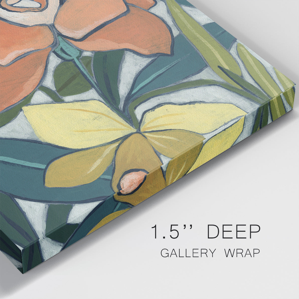Window Box Garden I-Premium Gallery Wrapped Canvas - Ready to Hang