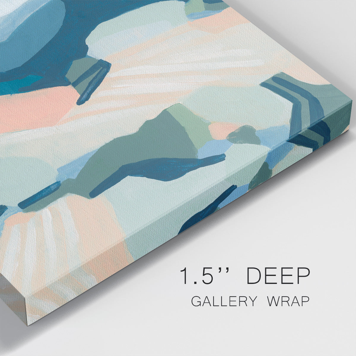 Sorbet Fields II-Premium Gallery Wrapped Canvas - Ready to Hang